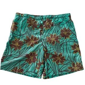 Mens Swim Shorts Tropical Lined Board Shorts Eclectic Grandpa Resort Casual Pool